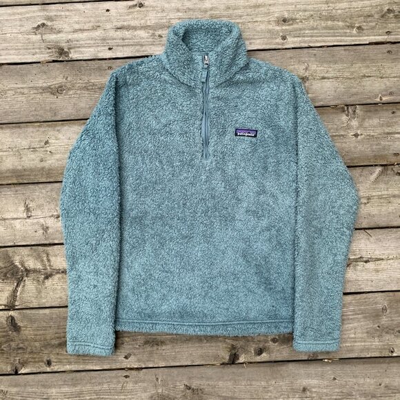 2018 Patagonia Los Gatos 1/4-Zip Fleece Jacket Medium - Picture 7 of 9